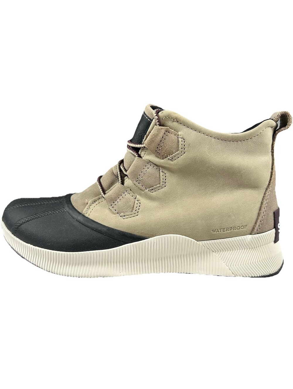 Sorel Out N About III Classic Waterproof Duck Boots Women’s Size 10 Tan Black
